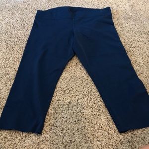 Under Armour navy workout Capri leggings